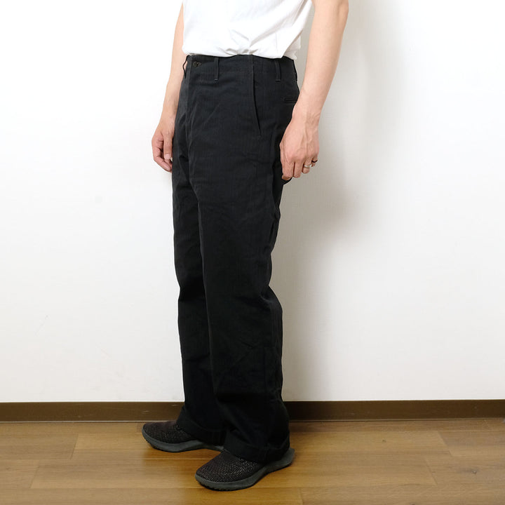 BURGUS PLUS - Lot.402Z - Military Trousers - Herringbone - 402Z-33