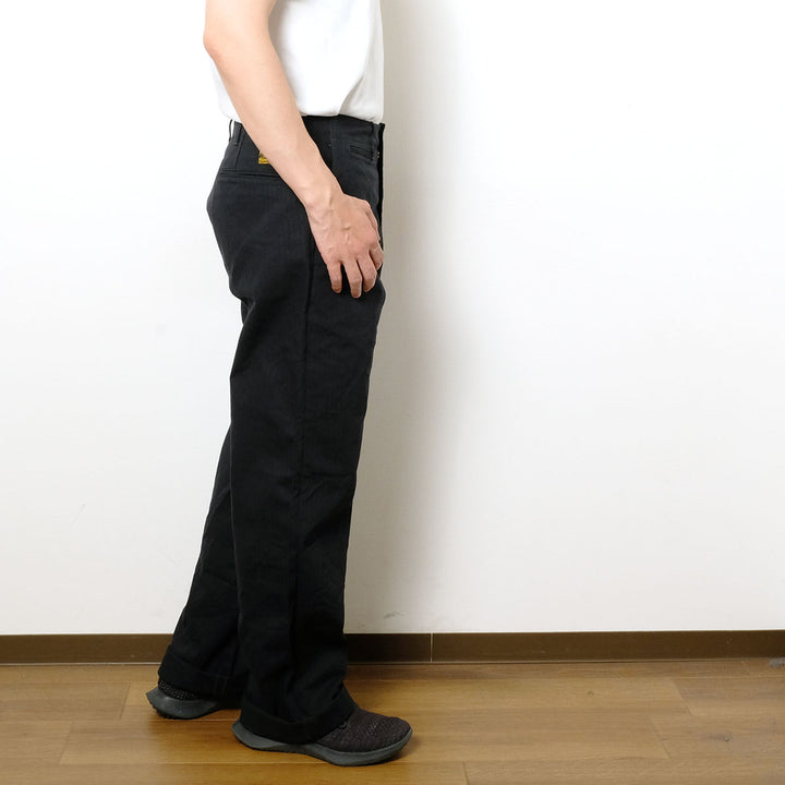 BURGUS PLUS - Lot.402Z - Military Trousers - Herringbone - 402Z-33