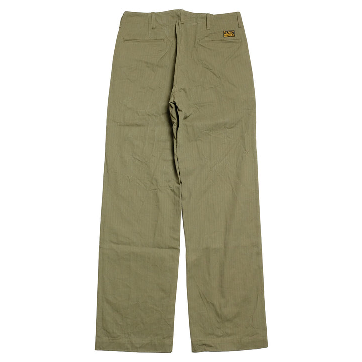 BURGUS PLUS - Lot.402Z - Military Trousers - Herringbone - 402Z-33