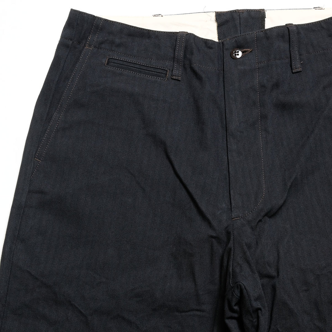 BURGUS PLUS - Lot.402Z - Military Trousers - Herringbone - 402Z-33