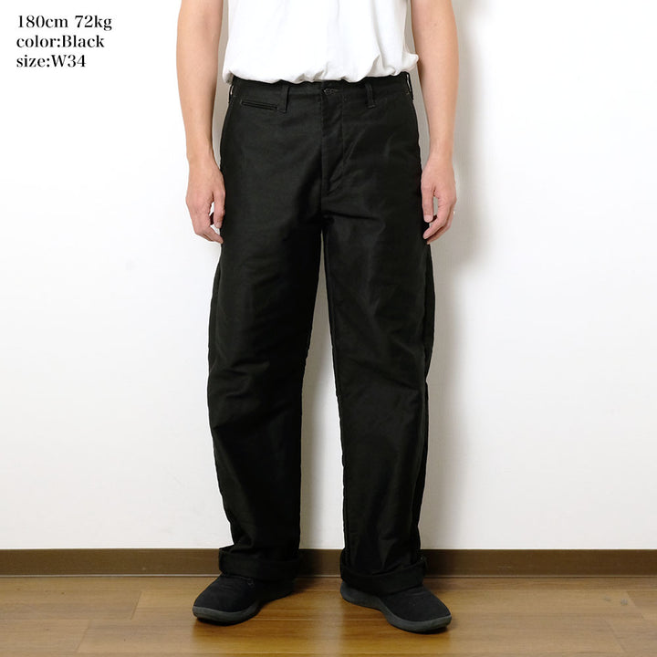 BURGUS PLUS - Lot.402Z - Military Trousers - Moleskin - 402Z-40