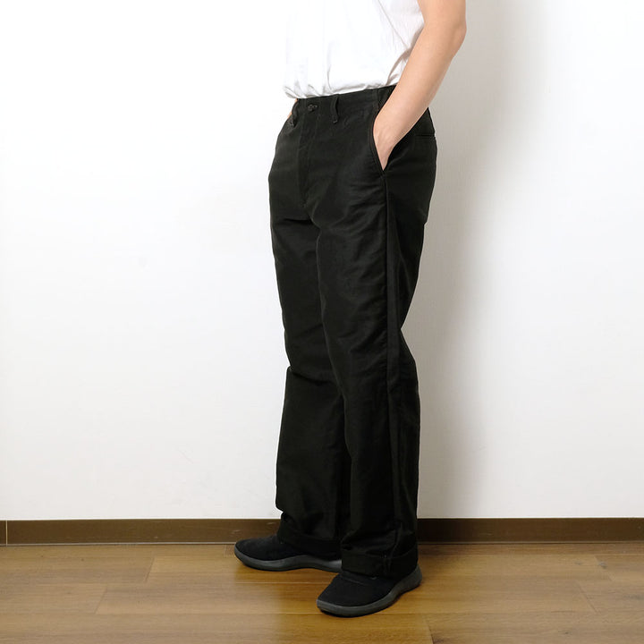 BURGUS PLUS - Lot.402Z - Military Trousers - Moleskin - 402Z-40