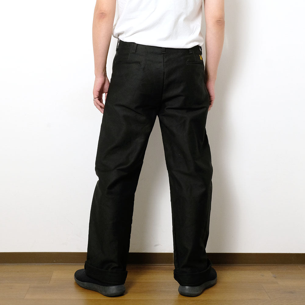 BURGUS PLUS - Lot.402Z - Military Trousers - Moleskin - 402Z-40