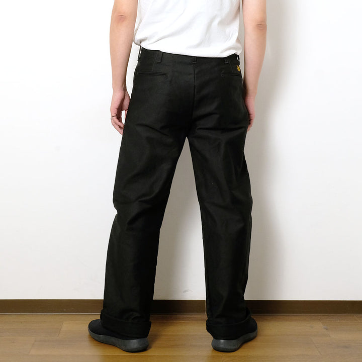 BURGUS PLUS - Lot.402Z - Military Trousers - Moleskin - 402Z-40
