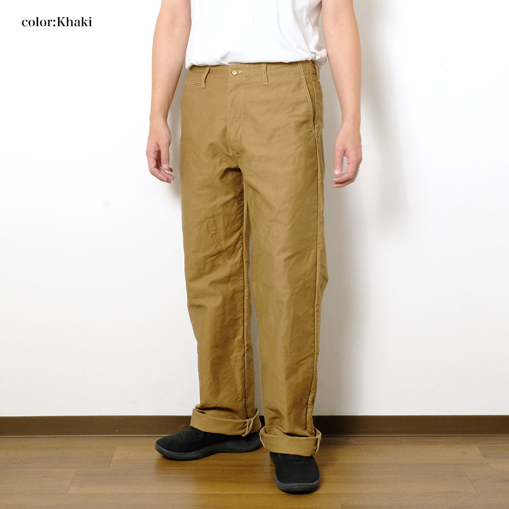 BURGUS PLUS - Lot.402Z - Military Trousers - Moleskin - 402Z-40