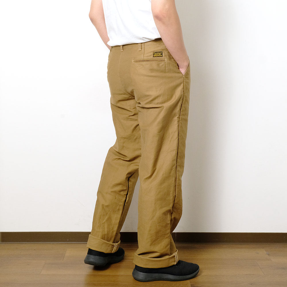 BURGUS PLUS - Lot.402Z - Military Trousers - Moleskin - 402Z-40