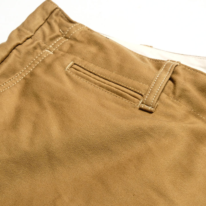 BURGUS PLUS - Lot.402Z - Military Trousers - Moleskin - 402Z-40