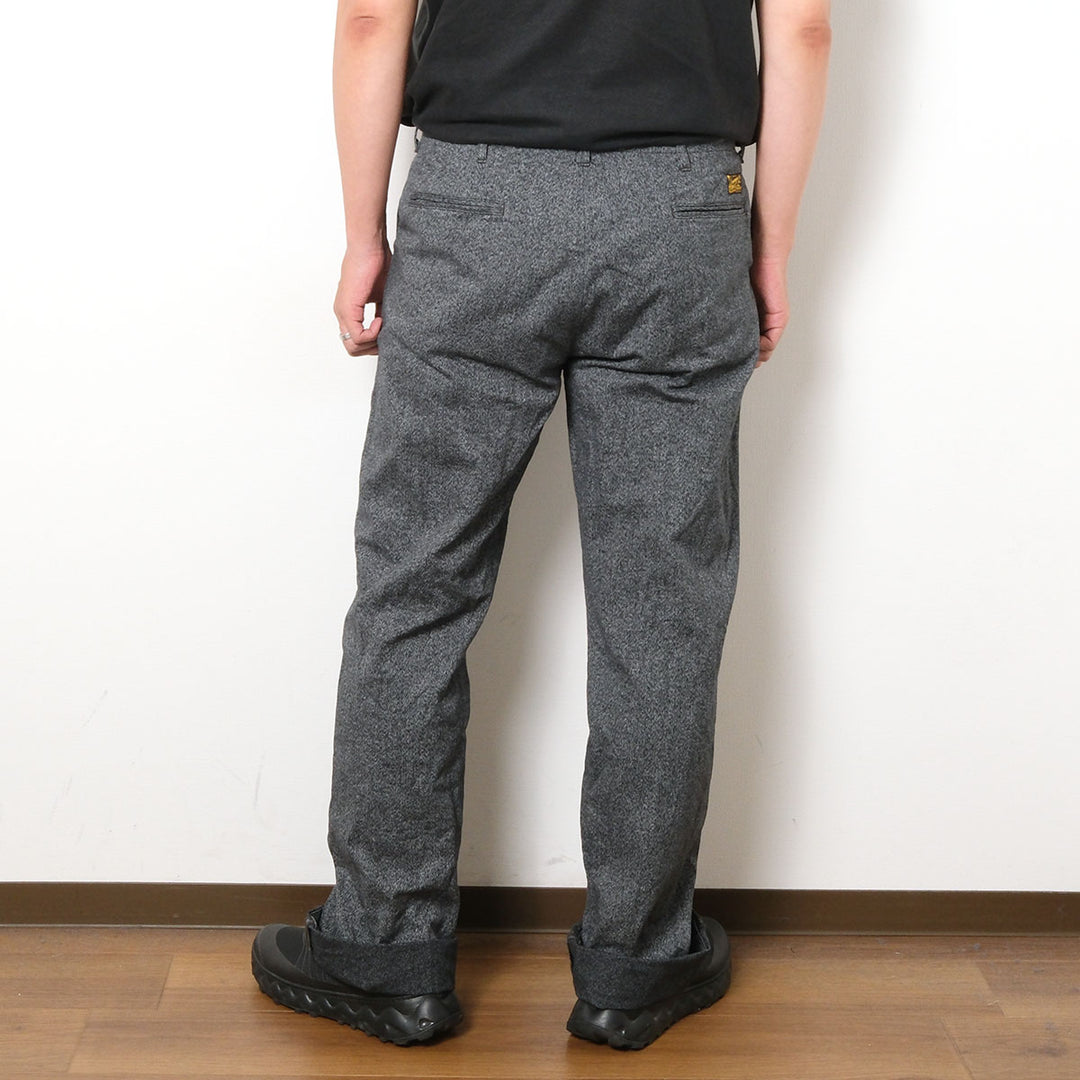 BURGUS PLUS - Lot.402Z - Military Trousers - Black Covert - 402Z-72