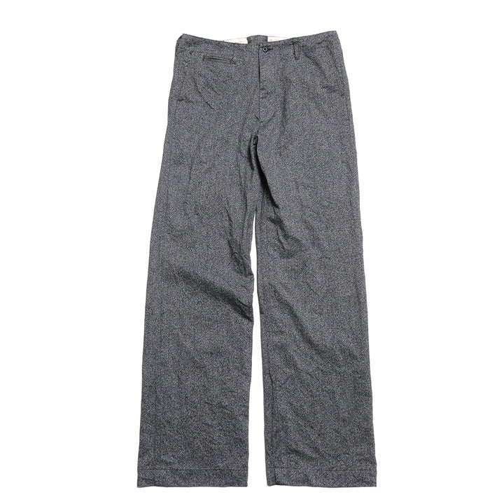 BURGUS PLUS - Lot.402Z - Military Trousers - Black Covert - 402Z-72