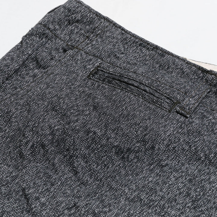 BURGUS PLUS - Lot.402Z - Military Trousers - Black Covert - 402Z-72
