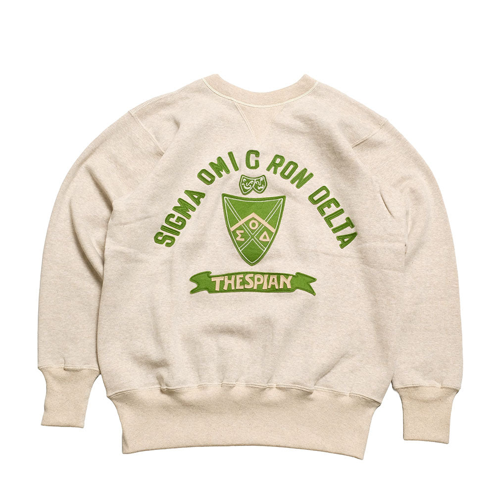 WAREHOUSE - Lot.403 - SET IN FREEDOM SWEATSHIRT - SIGMA OMICRON DELTA - 403SIG-25