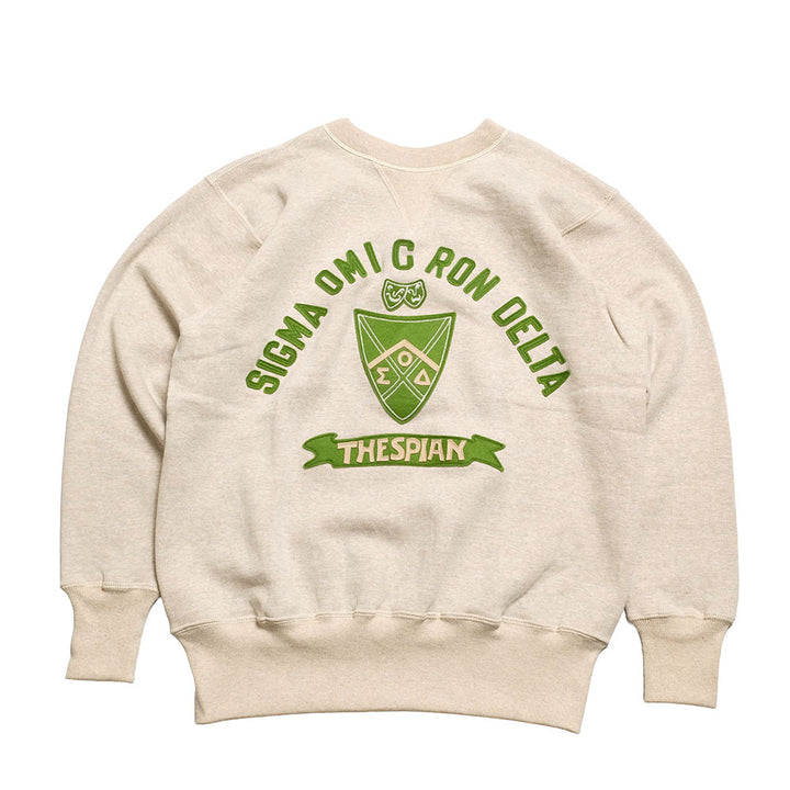 WAREHOUSE - Lot.403 - SET IN FREEDOM SWEATSHIRT - SIGMA OMICRON DELTA - 403SIG-25