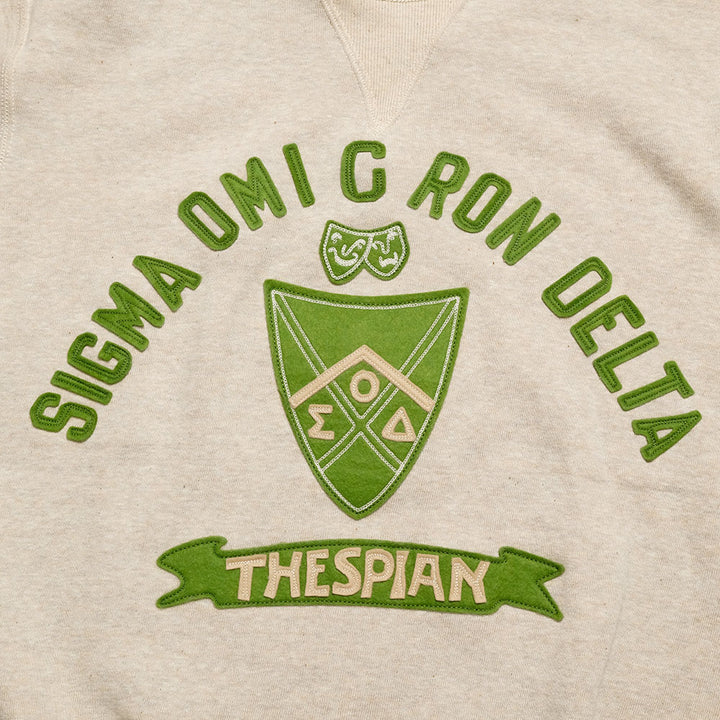 WAREHOUSE - Lot.403 - SET IN FREEDOM SWEATSHIRT - SIGMA OMICRON DELTA - 403SIG-25