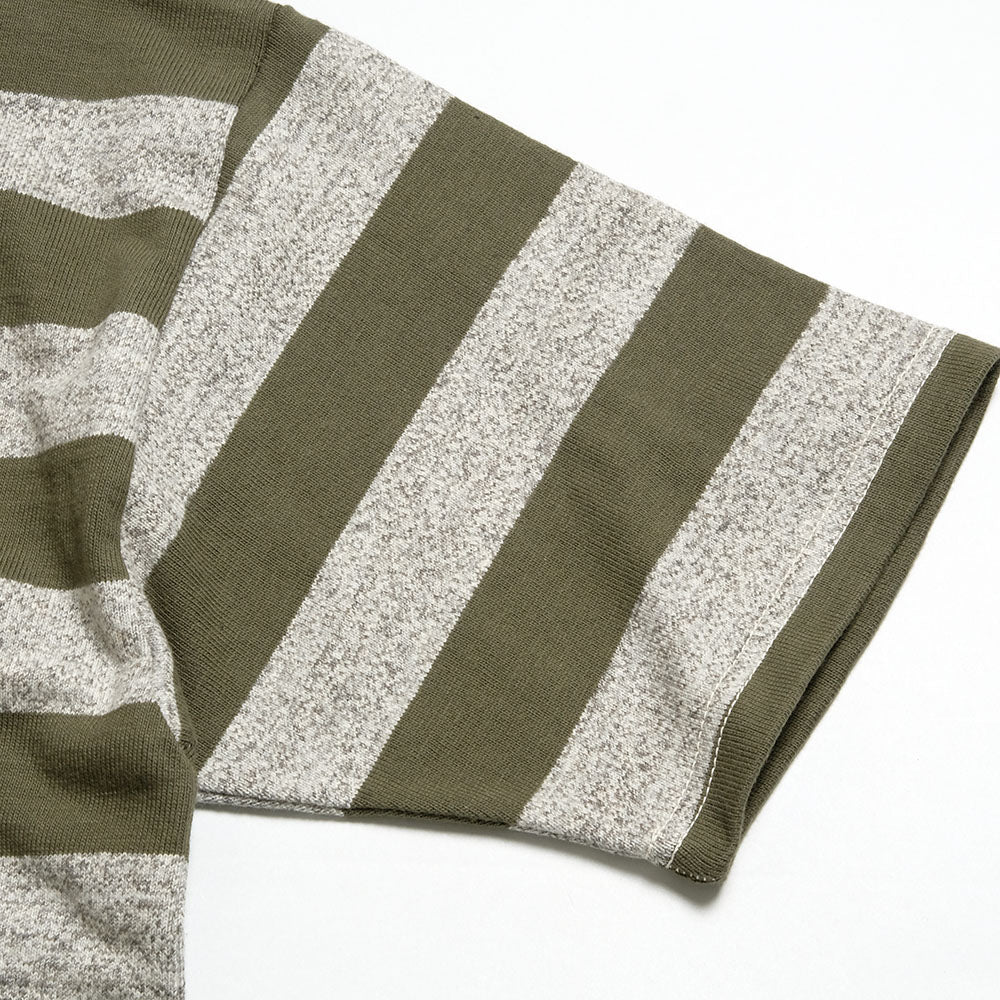 WAREHOUSE - Lot 4050 S/S 2INCH STRIPE T-SHIRT - 4050BO-24