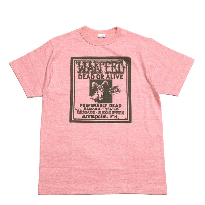 WAREHOUSE - Lot 4096 - 88/12 Mock Twist Yarn - CREW NECK T-SHIRT - WANTED - 4096WAN-25