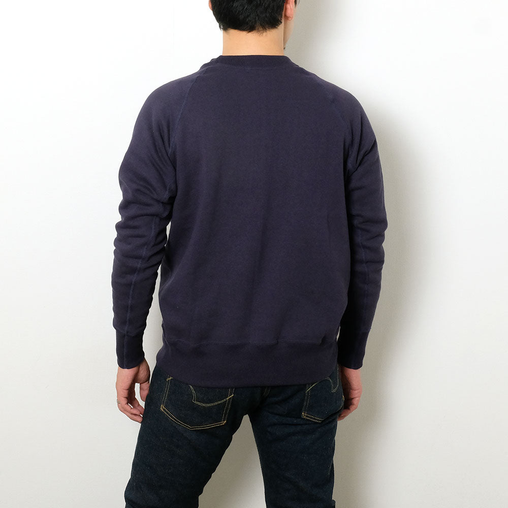 WAREHOUSE - Lot.409 - RAGLAN CREW SWEAT - FORT POLK - 409FOR-23