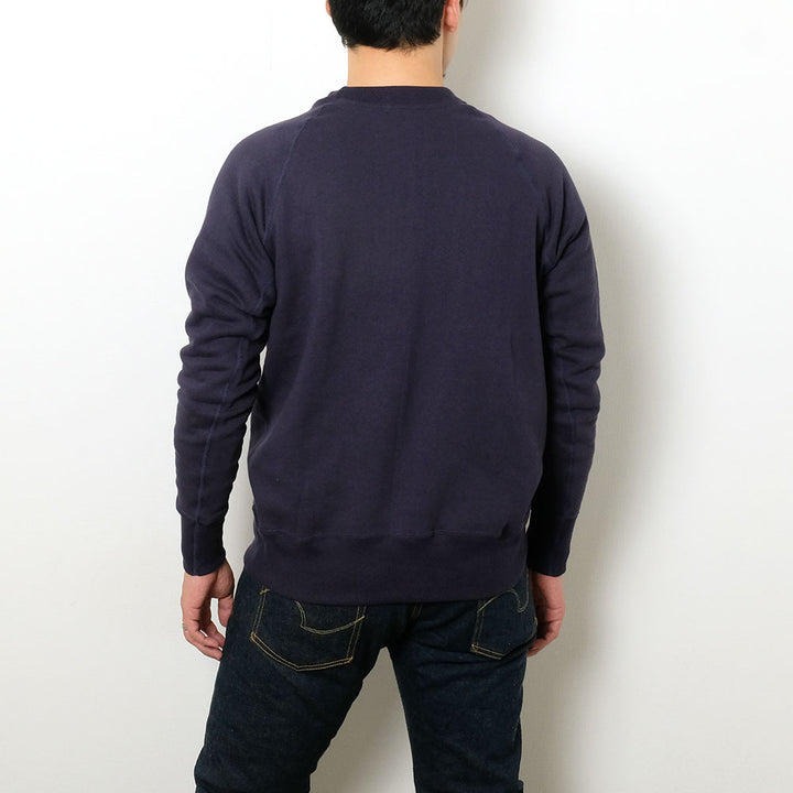 WAREHOUSE - Lot.409 - RAGLAN CREW SWEAT - FORT POLK - 409FOR-23