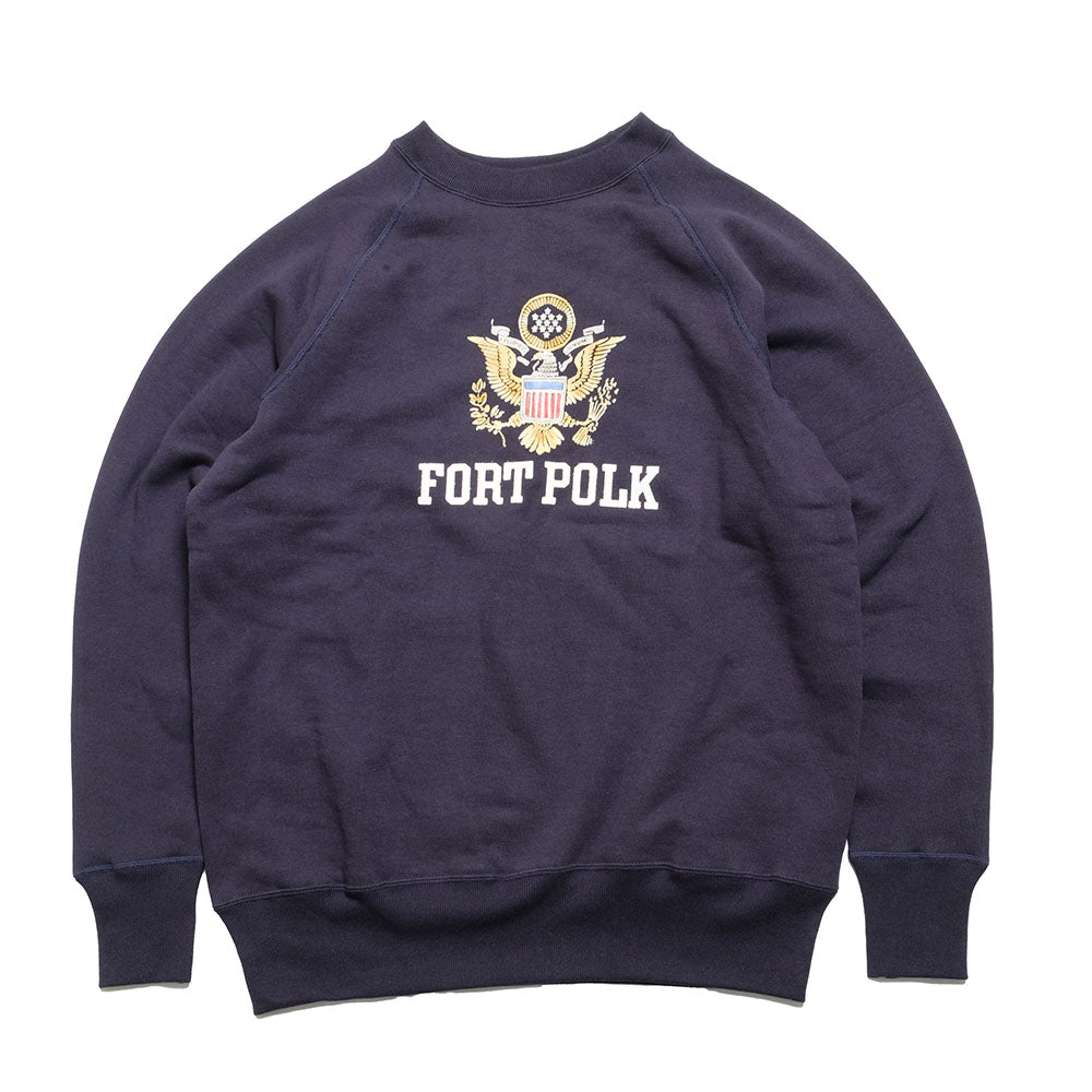 トップス WAREHOUSE Lot.409 RAGLAN CREW SWEAT 40 WAREHOUSE - Lot.409 - RAGLAN CREW SWEAT - FORT POLK - 409FOR-23