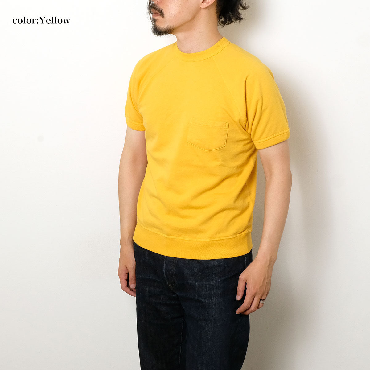 WAREHOUSE - 2ND HAND SERIES Lot.4105 S/S POCKET SWEAT - 4105SSW-26