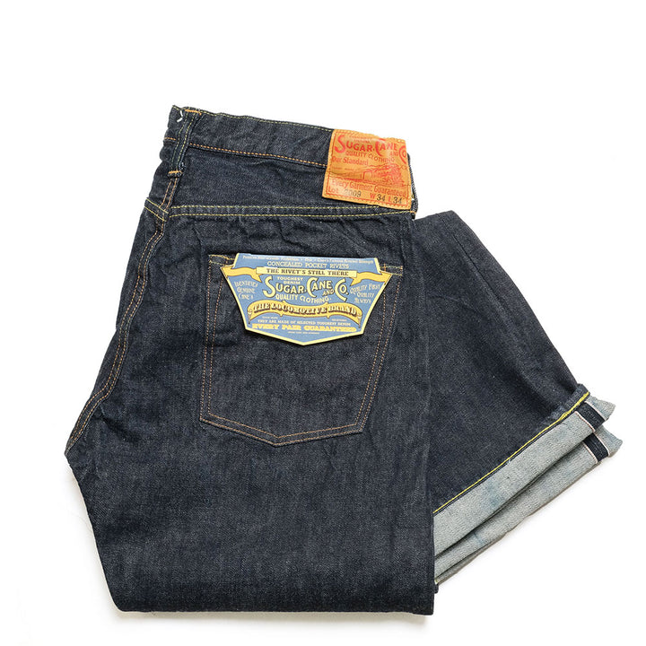 SUGAR CANE - 12oz. DENIM 1947 MODEL TYPE-II SLIM STRAIGHT - SC42009