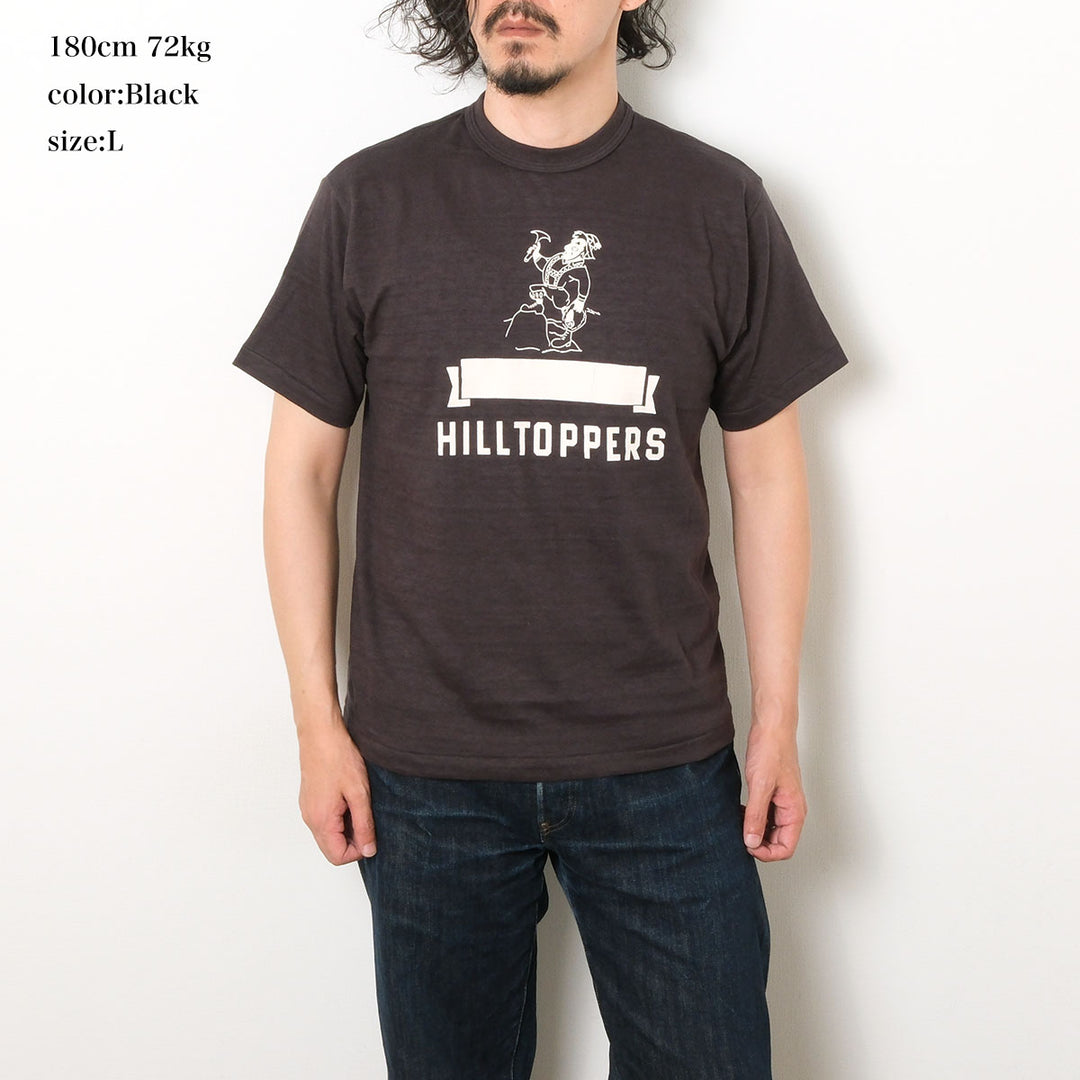 WAREHOUSE - Lot 4601 - S/S T-SHIRT - HILLTOPPERS - 4601HIL-26