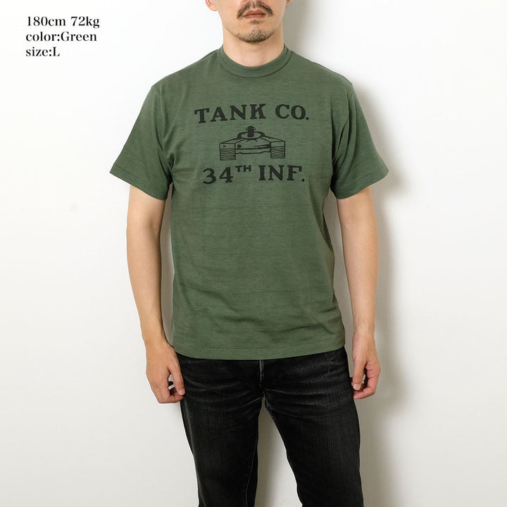 WAREHOUSE - Lot 4601 - S/S T-SHIRT - TANK CO. - 4601TAN-25