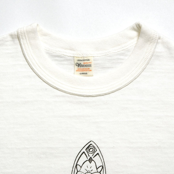 WAREHOUSE - YUSUKE HANAI X WAREHOUSE - Lot 4601 - S/S T-SHIRT - THINGS AS THEY OUGHT TO BE - 4601THI-25