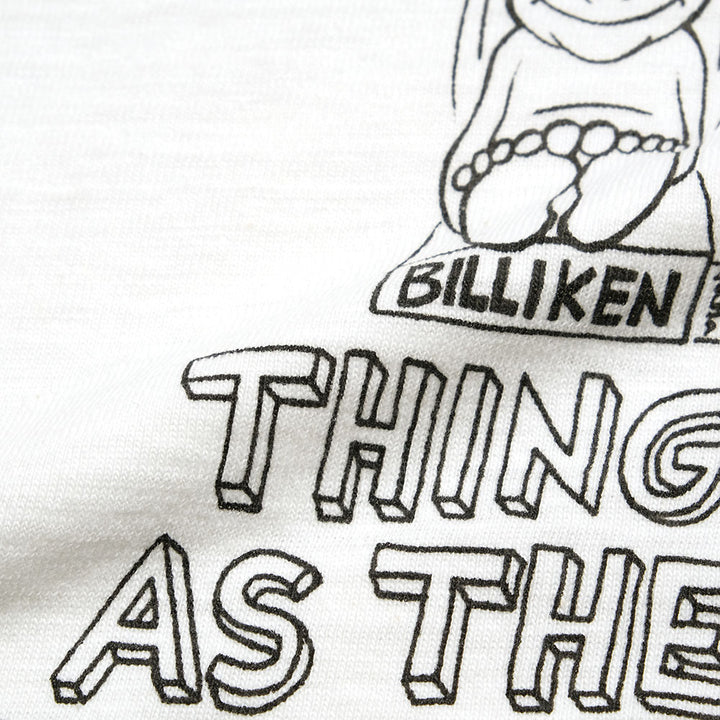 WAREHOUSE - YUSUKE HANAI X WAREHOUSE - Lot 4601 - S/S T-SHIRT - THINGS AS THEY OUGHT TO BE - 4601THI-25