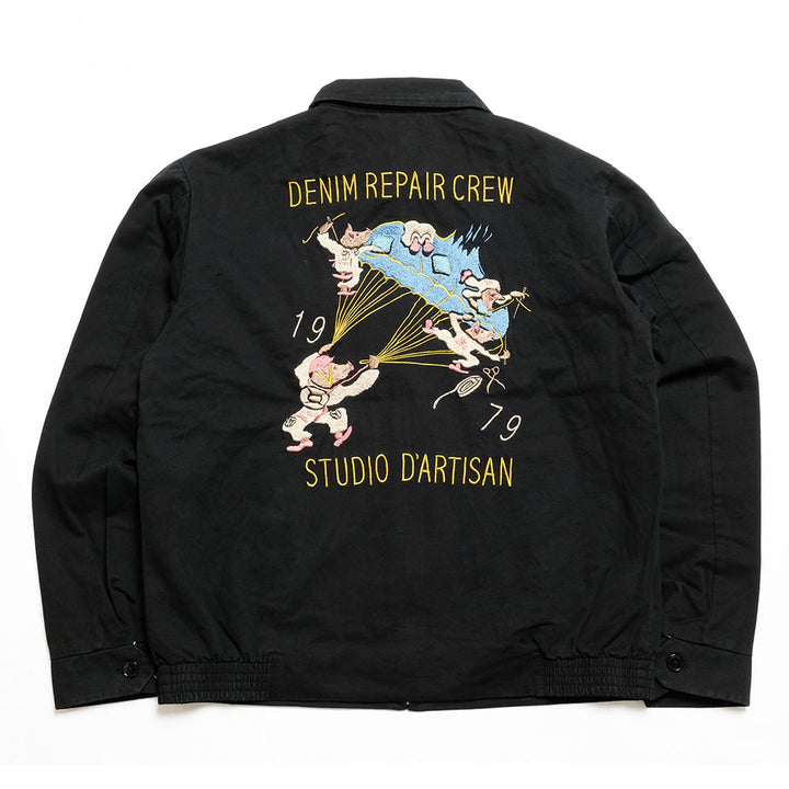 STUDIO D’ARTISAN - Velveteen Souvenir Jacket - DENIM REPAIR CREW - 4645