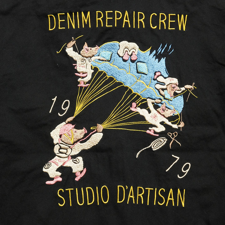 STUDIO D’ARTISAN - Velveteen Souvenir Jacket - DENIM REPAIR CREW - 4645