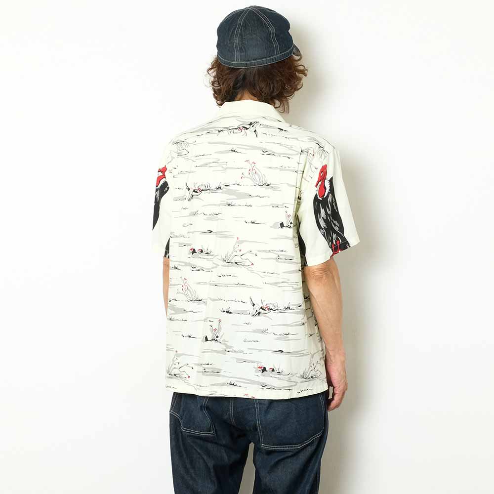 STAR OF HOLLYWOOD - COTTON TYPEWRITER OPEN SHIRT - CONDOR - SH39311