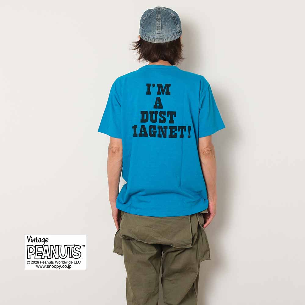 WAREHOUSE - S/S T-SHIRT - I'M A DUST MAGNET! (PIG PEN) - YP126S-5