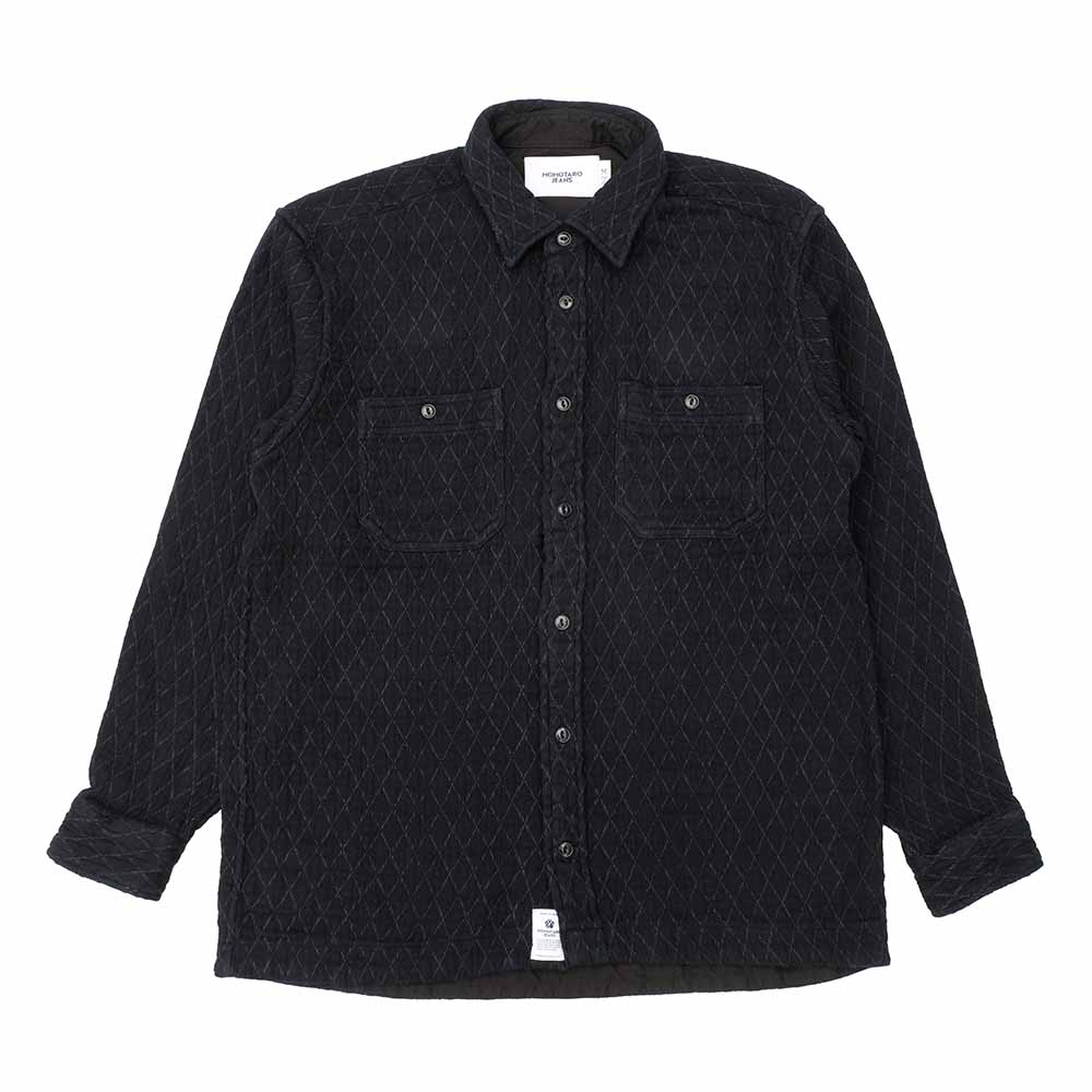 MOMOTARO JEANS - SASHIKO WORK SHIRT - MXLS1041