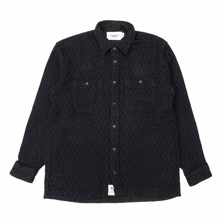 MOMOTARO JEANS - SASHIKO WORK SHIRT - MXLS1041