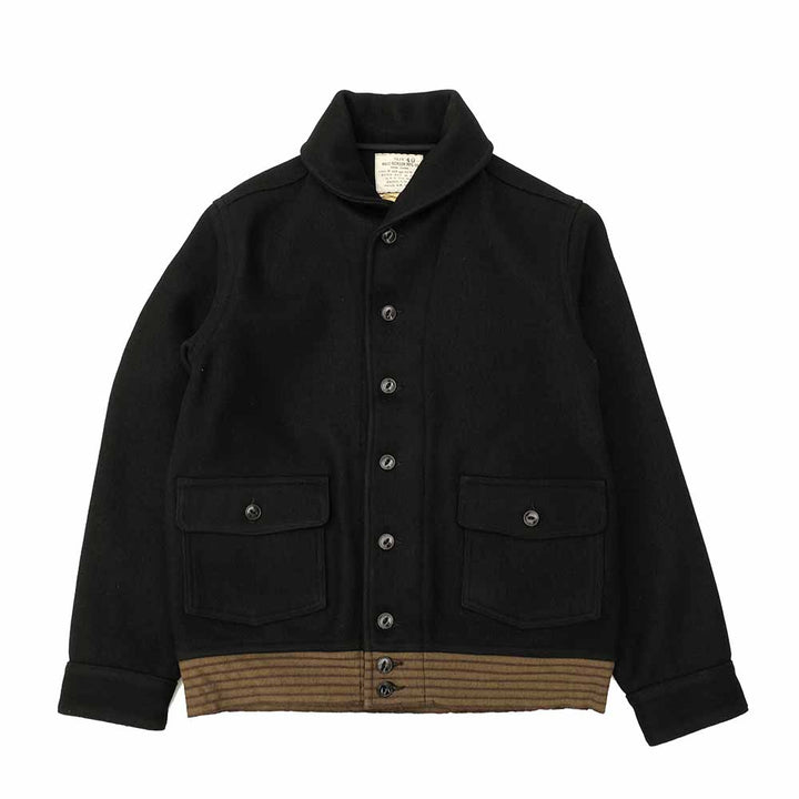 BUZZ RICKSON'S - WILLIAM GIBSON - COLLECTION - Type BLACK CCC WOOL JACKET - BR15776