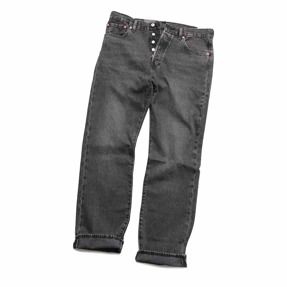 Levi's - 501® ORIGINAL JEANS - Black Used - 501-3783