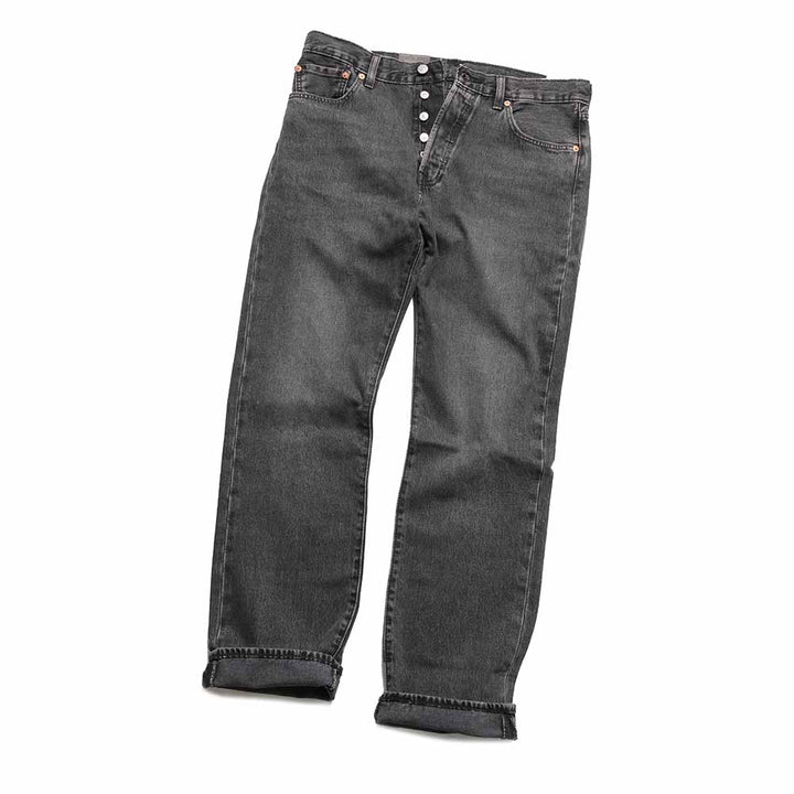 Levi's - 501® ORIGINAL JEANS - Black Used - 501-3783