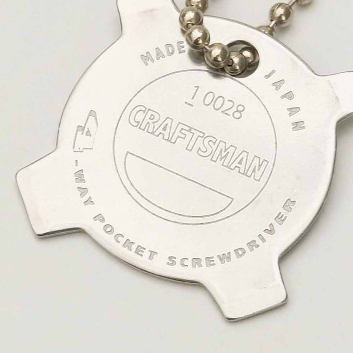 Button Works - 4 WAY POCKET SCREWDRIVER - BW-0114