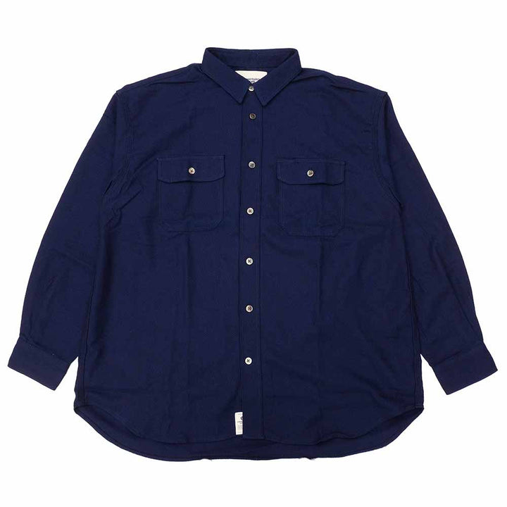 MOMOTARO JEANS - SASHIKO CPO SHIRT - MXLS1039