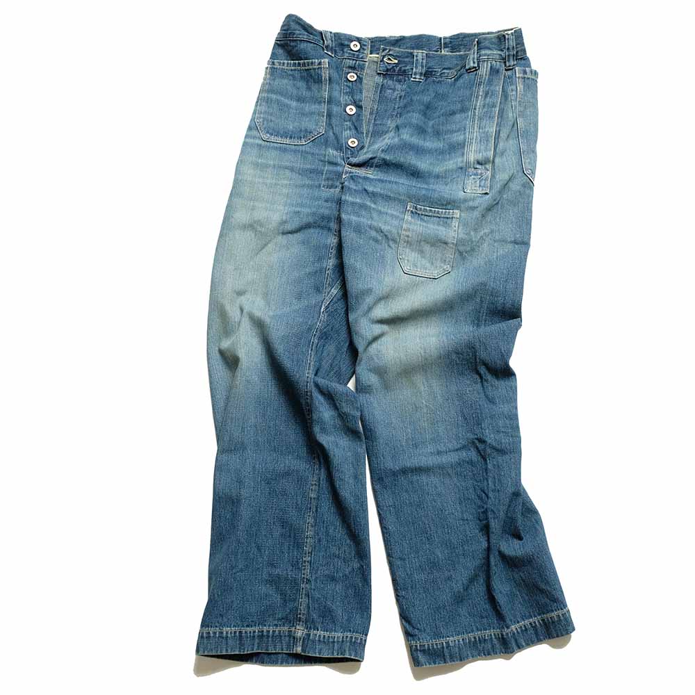 John Gluckow - Lot JG-01S 1910s Netmaker's Trousers - USED WASH - JG-01S-UW