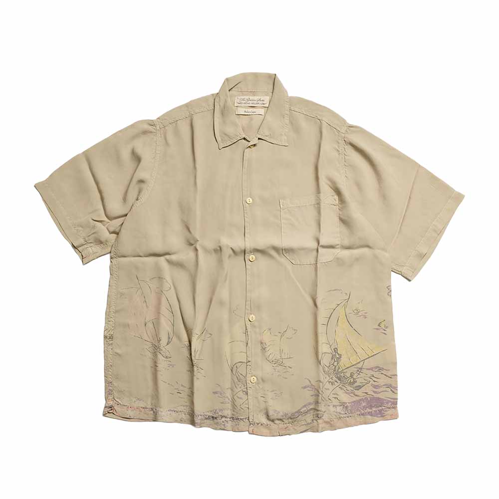 REMI RELIEF - Rayon Aloha Shirt - Yacht Print - RN30389011