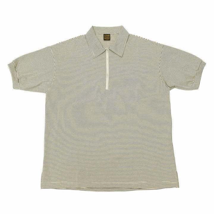 A VONTADE - Compact Border Half Zip Polo - VTD-0634-CS