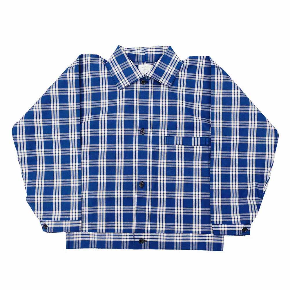 WAREHOUSE - 1900’S WHITE CHECK BLOUSE - 2231-1900-CK