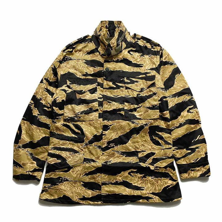 BUZZ RICKSON'S - JACKET, MAN'S FIELD, M-65 TIGER CAMOUFLAGE CIVILIAN MODEL - BR15885