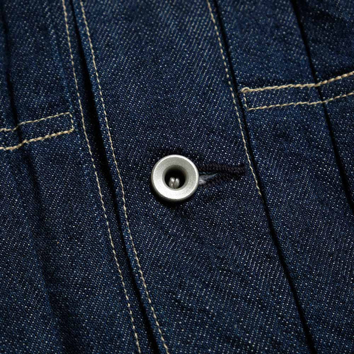 A VONTADE - No.2 Denim Blouse - One Washed - VTD-0560XX-JK