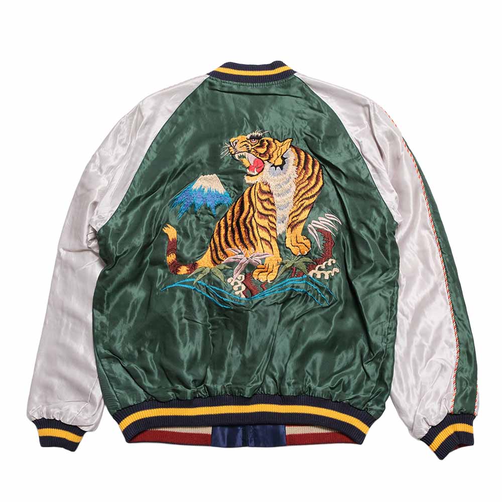 TAILOR TOYO - Acetate Souvenir Jacket - ROARING TIGER x EAGLE - TT15972-145