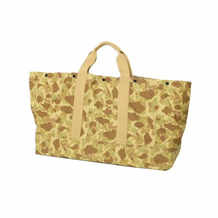 BUZZ RICKSON'S - HERRINGBONE TWILL CAMOUFLAGE REVERSIBLE BAG - SOLD MODEL - BR02831