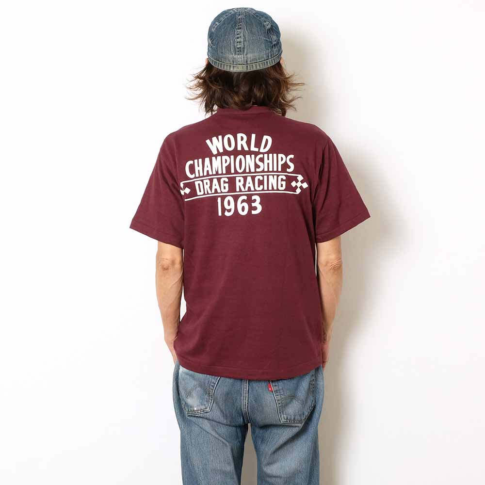 WAREHOUSE - Lot 4601 - S/S T-SHIRT - GREEN VALLEY - 4601GRE-26