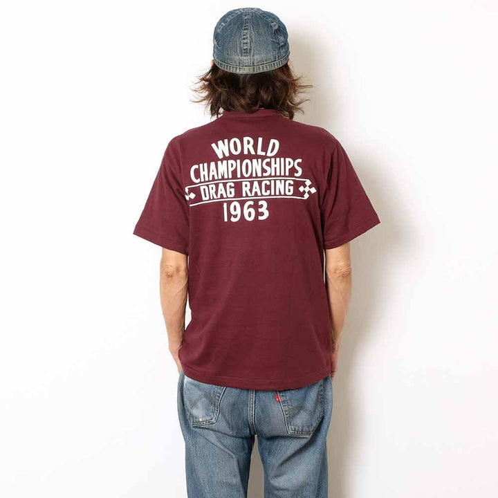WAREHOUSE - Lot 4601 - S/S T-SHIRT - GREEN VALLEY - 4601GRE-26