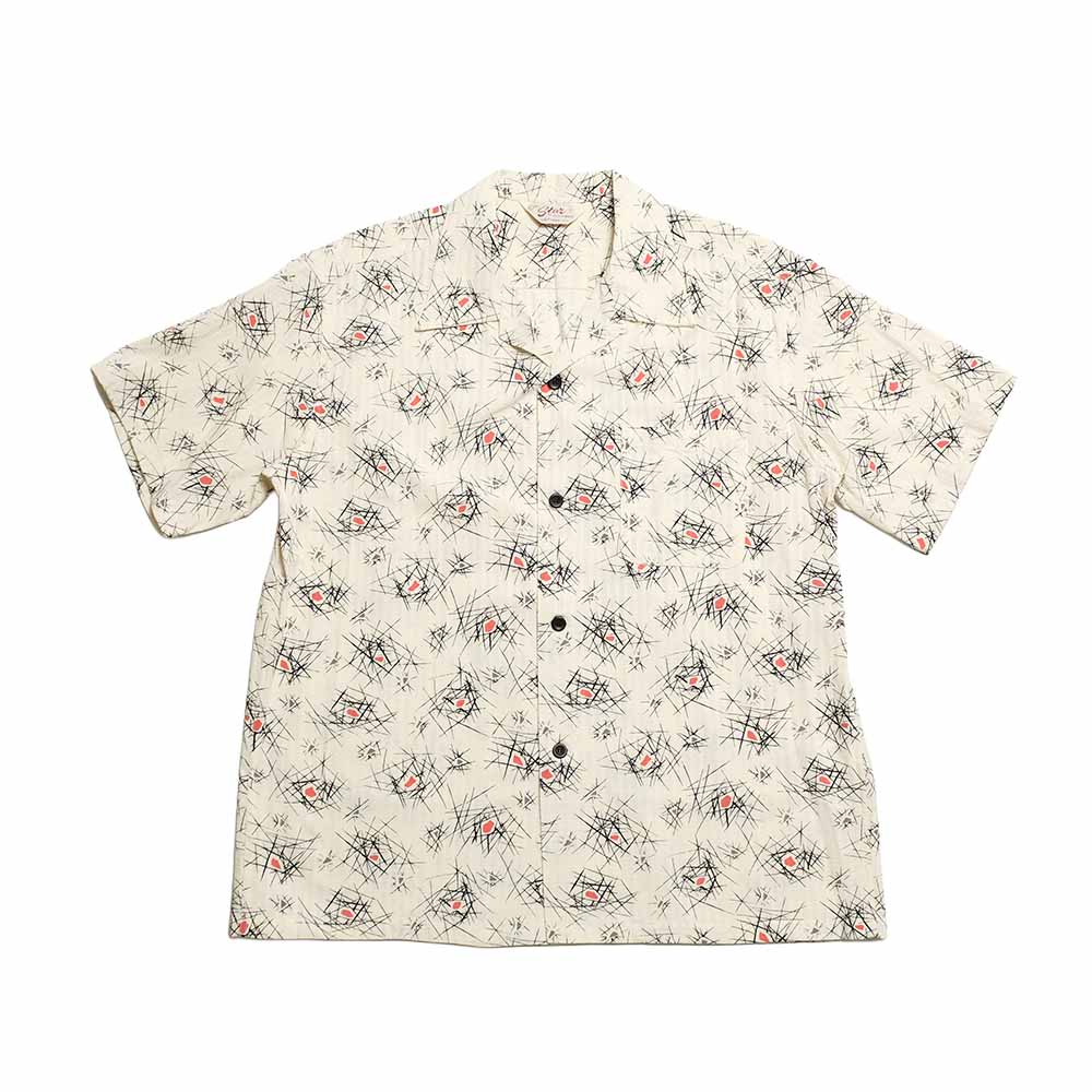 STAR OF HOLLYWOOD - DOBBY COTTON OPEN SHIRT - ATOMIC - SH39715